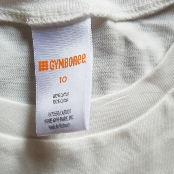 Girls Gymborre shirt. SZ 10. NWT - Picture 4 of 5